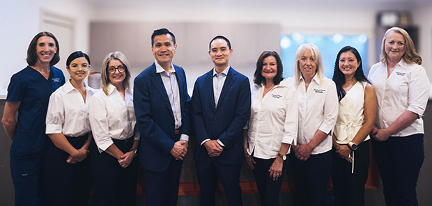 Dr Louie-Johnsun’s team